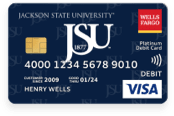  Large white type depicting school letters and year “JSU 1877” on a dark blue background. White type. Jackson State University in upper left corner.